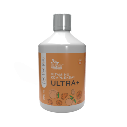 Raw Powders Vitaminų kompleksas Ultra+ 500ml (Vitaminų kompleksas skysčio formoje) 